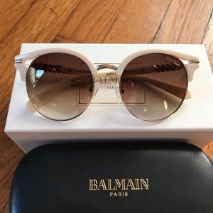 Balmain Sunglasses Ivory